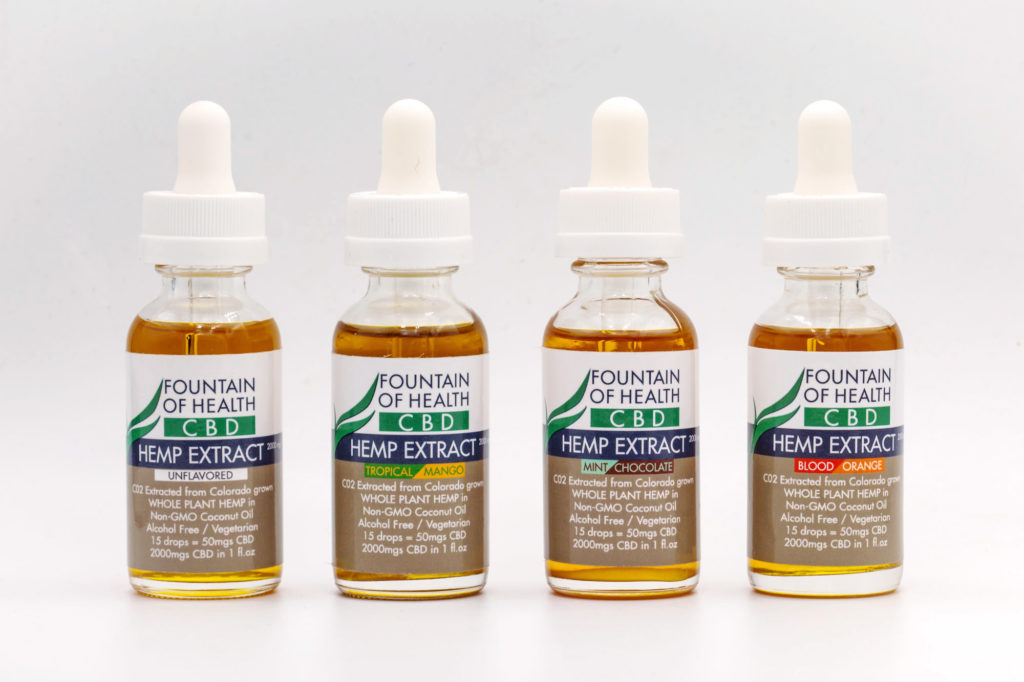 Flavored Hemp CBD Oil