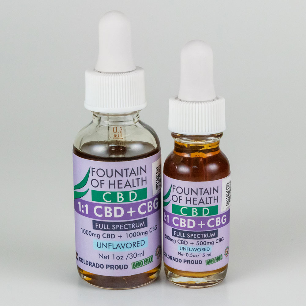 1:1 CBD and CBG Oil